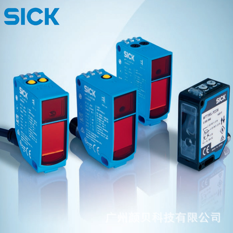 SICK多功能光电感测器1085283西克M12，5-Pin公接头WTT12L-B2522
